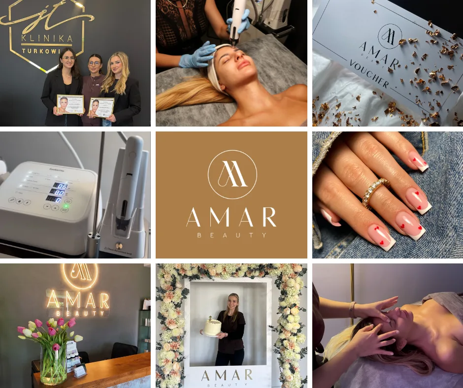 Wnętrze, zabiegi i detale AMAR Beauty